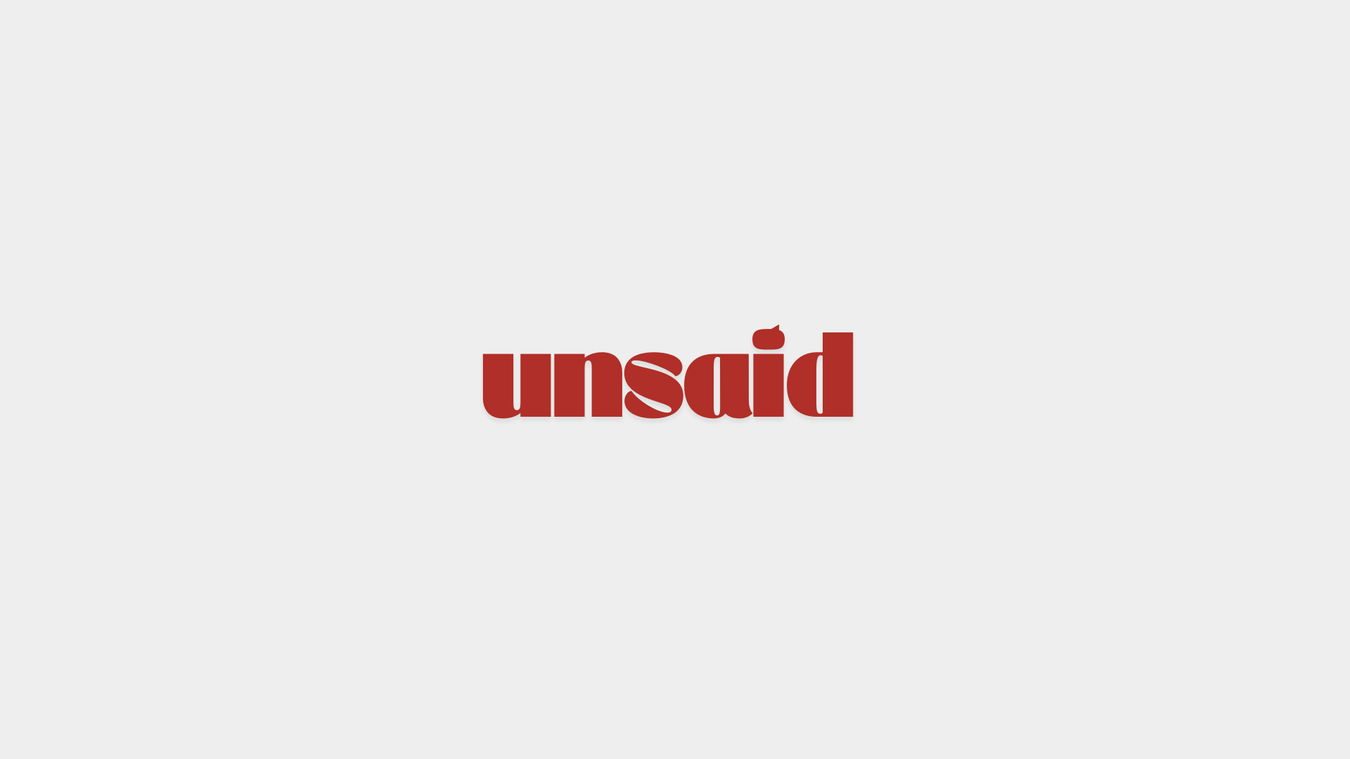 Unsaid deck